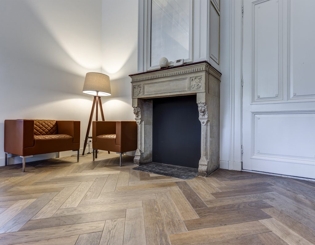 balık sırtı ahşap lamine parke fb hout herringbone wood floor