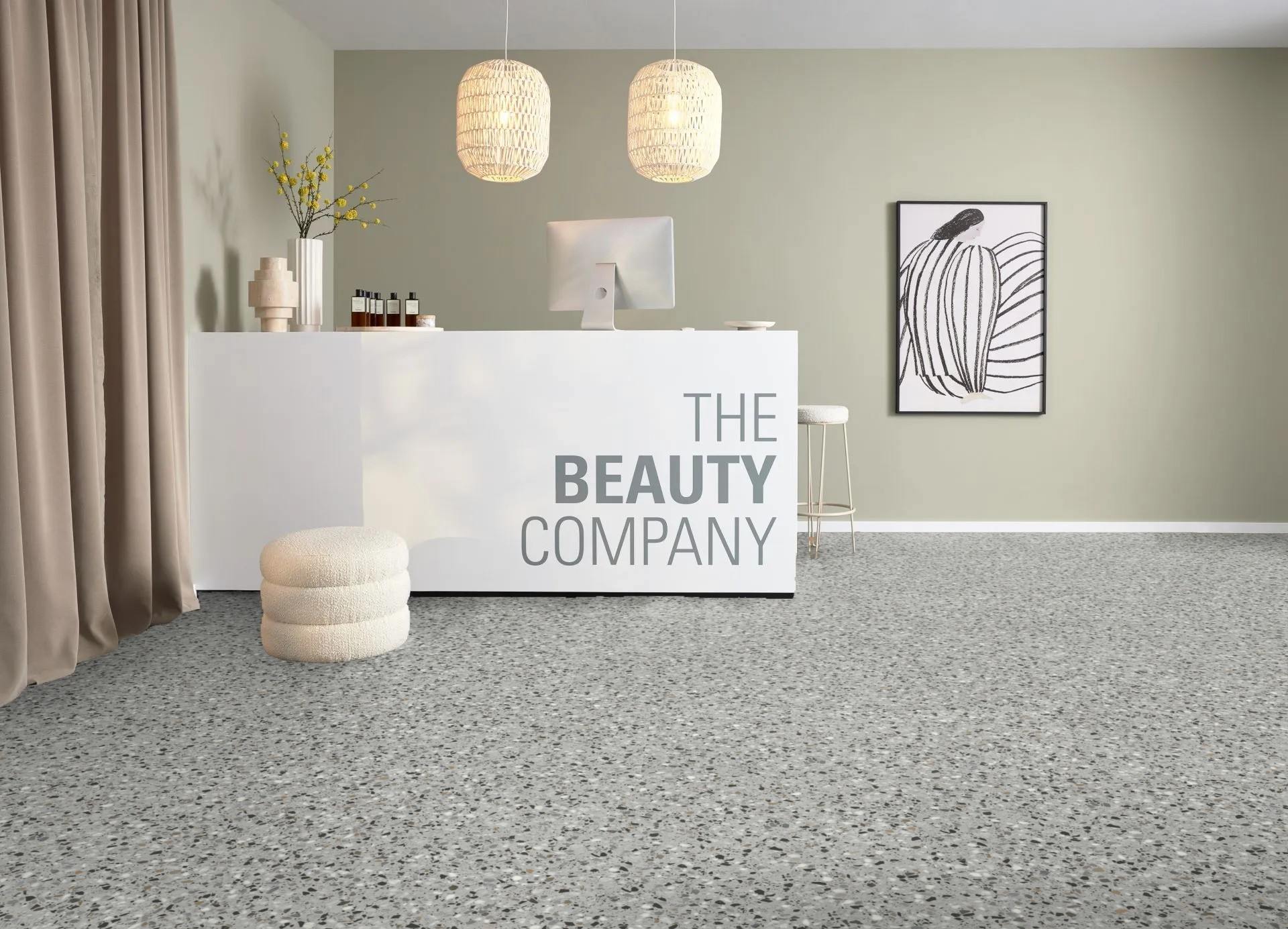Venice Terrazzo Grey - wineo 1500 - Görsel 3