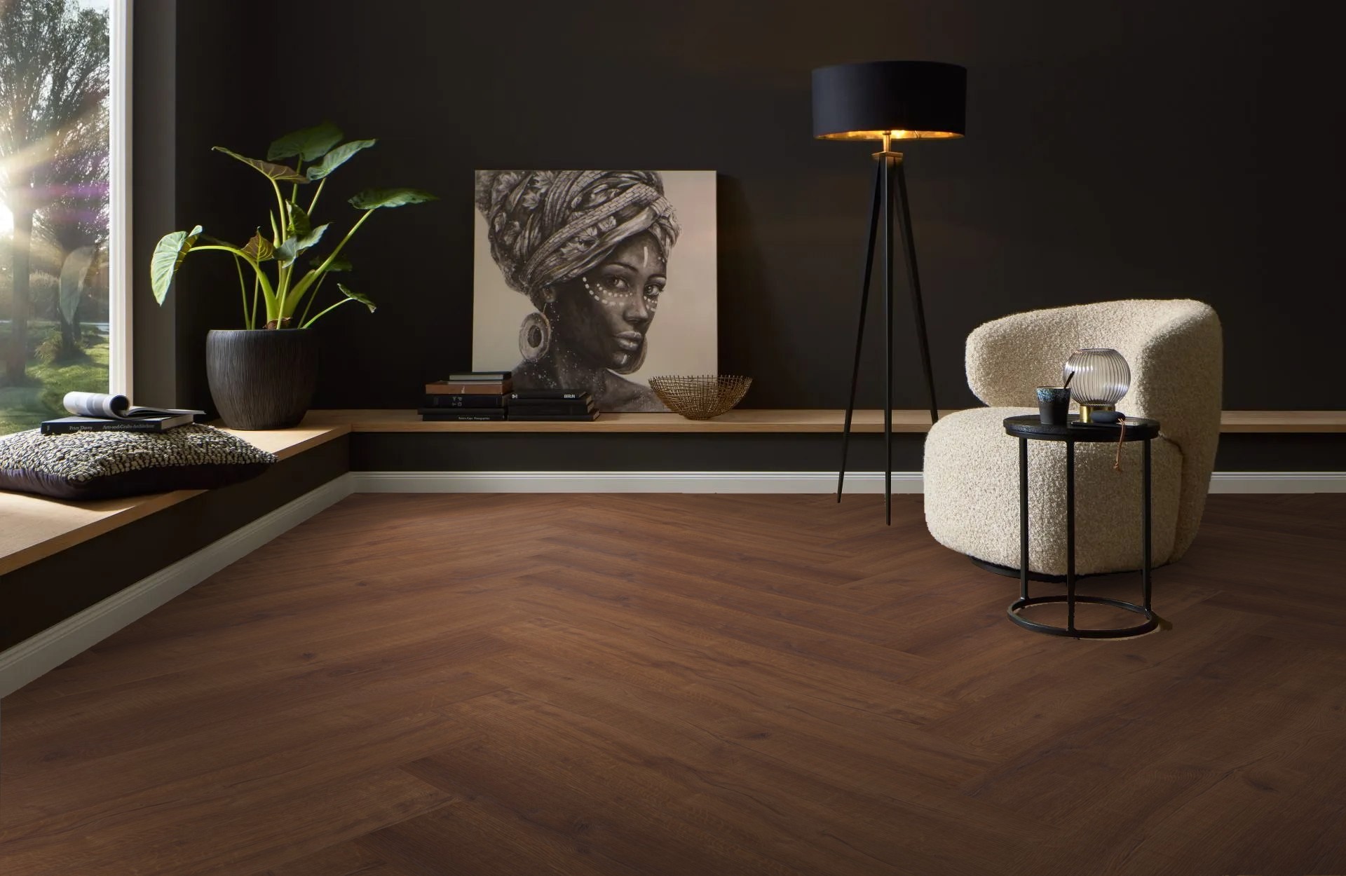 Clifton Oak Brown - Görsel 2