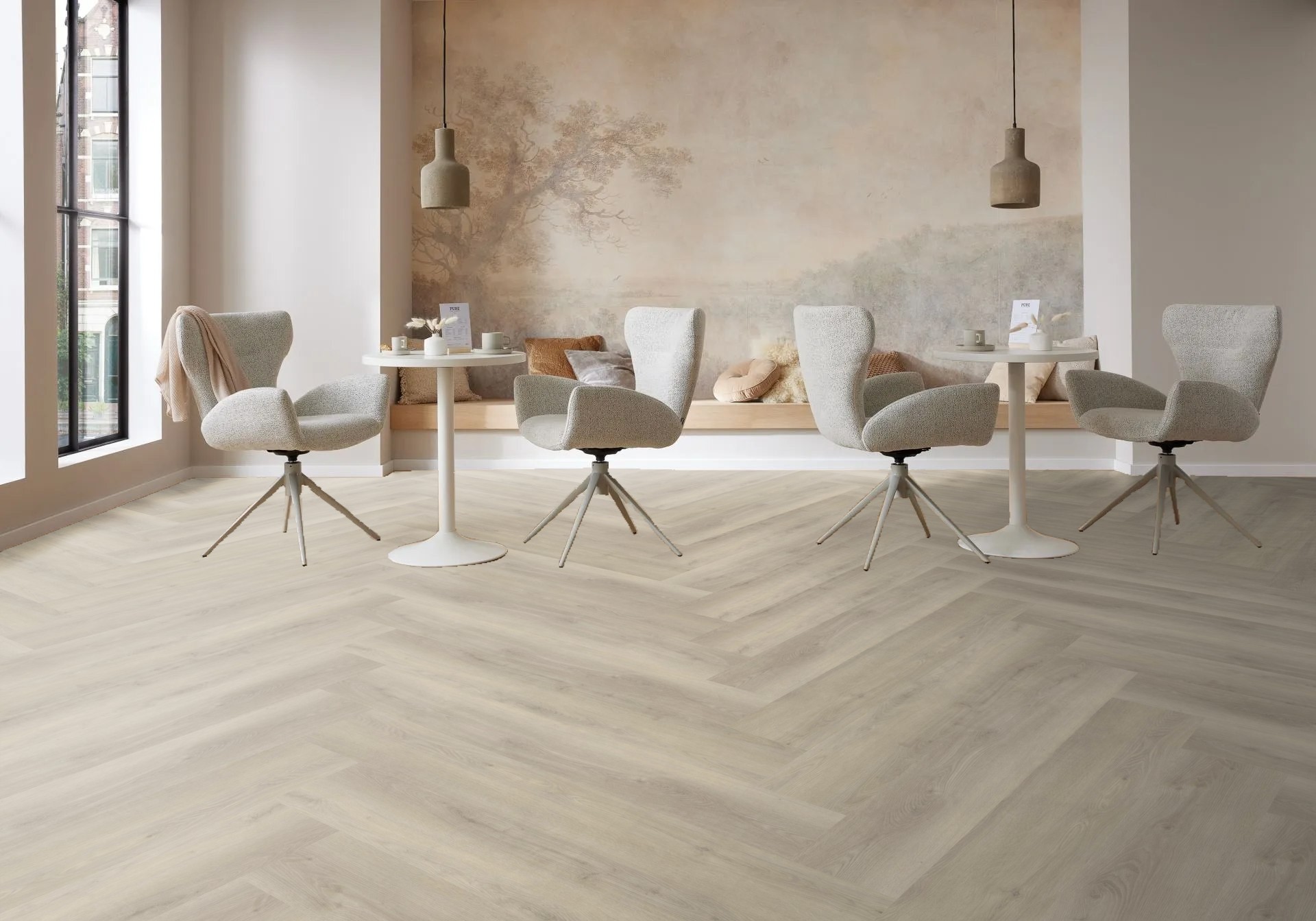 Dalen Oak Lightgrey | LVT Parke - Görsel 2