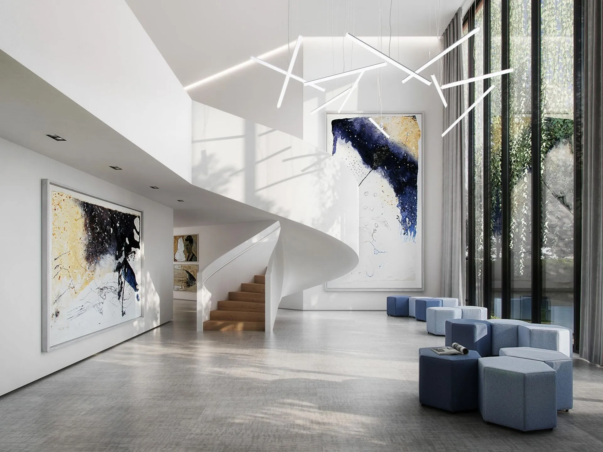 Fractal Light - wineo 1500 graphic - Görsel 2