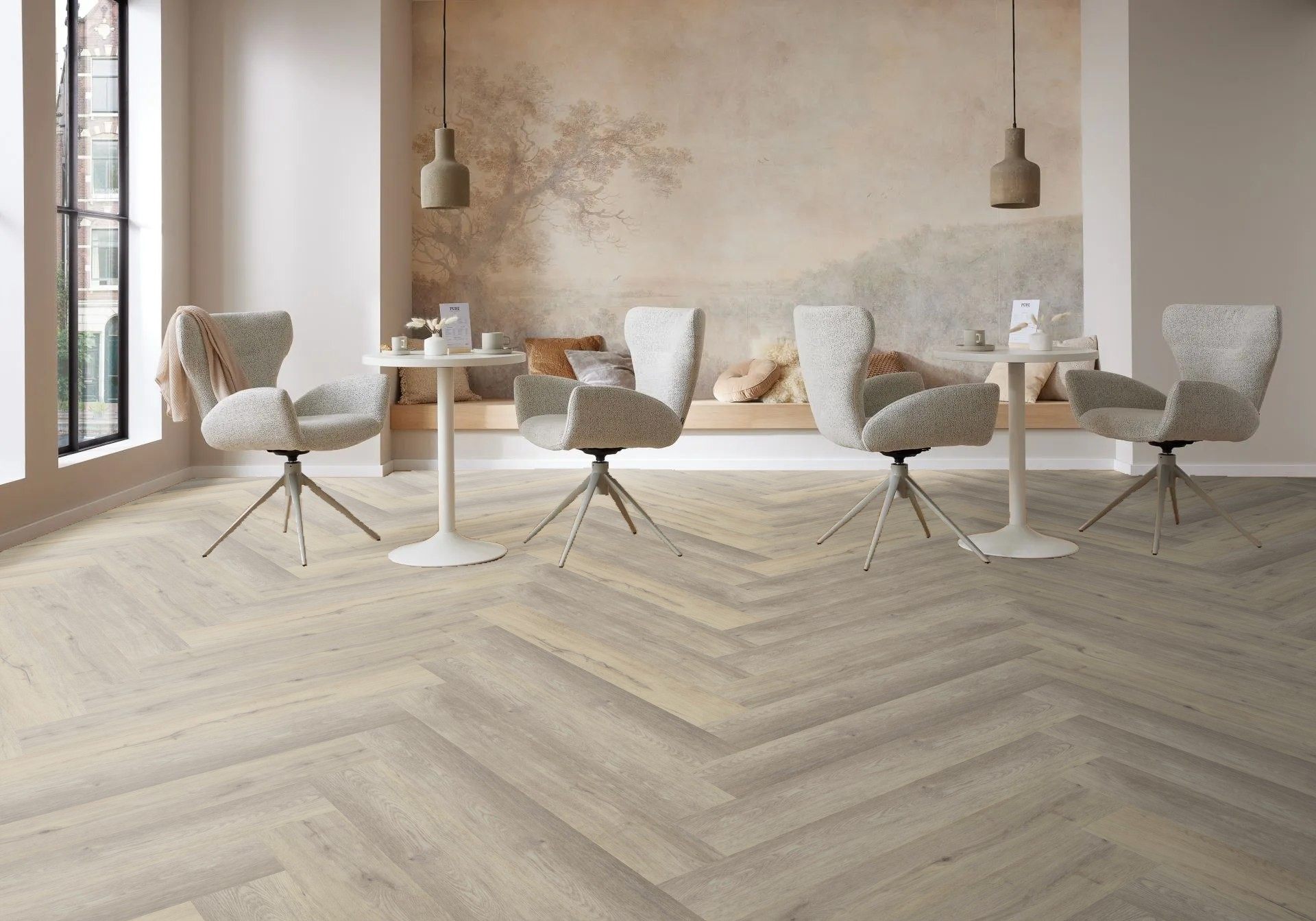 Stockholm Oak Taupe | LVT Parke - Görsel 2