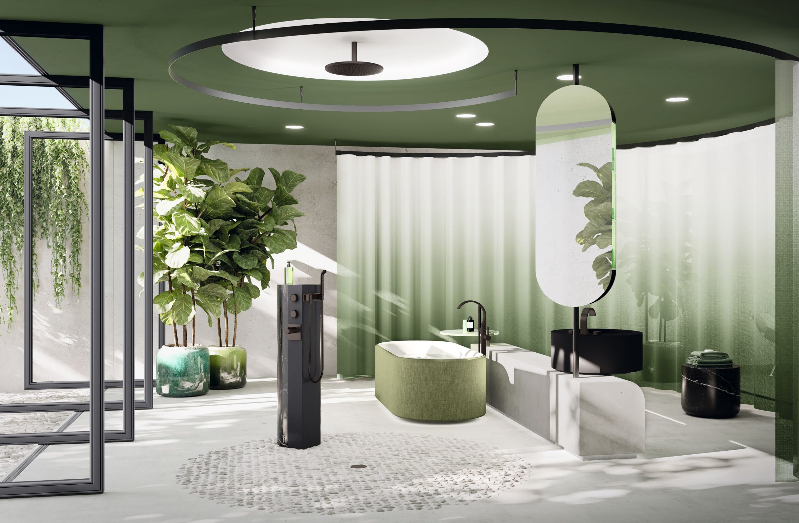 Dornbracht CYO Üç Delikli Lavabo Bataryası - Görsel 7