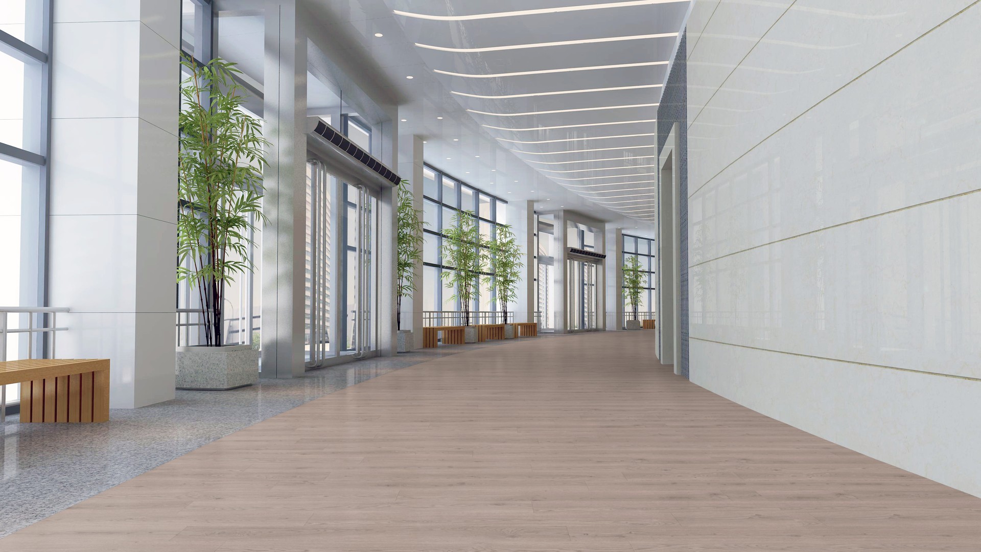 Durban Oak Taupe - wineo 1500 wood - Görsel 3