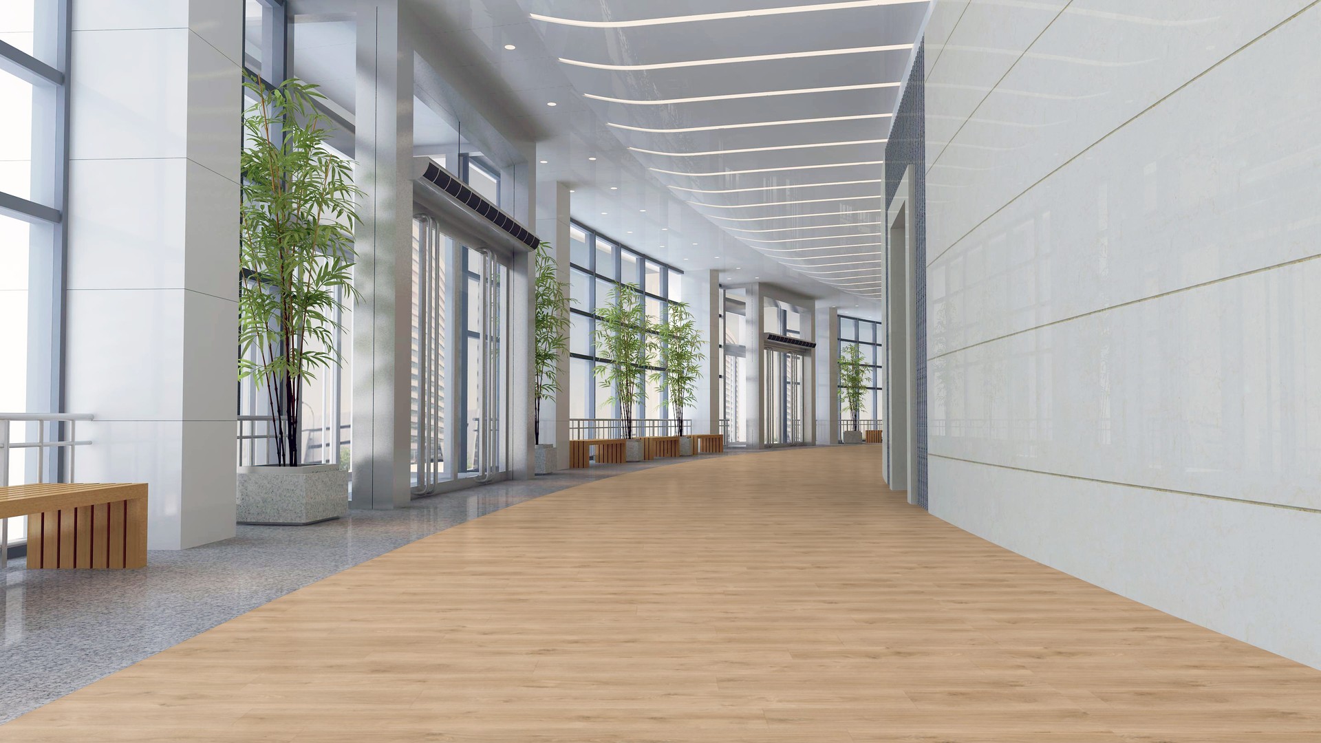 Newport Oak Natural - wineo 1500 wood - Görsel 3