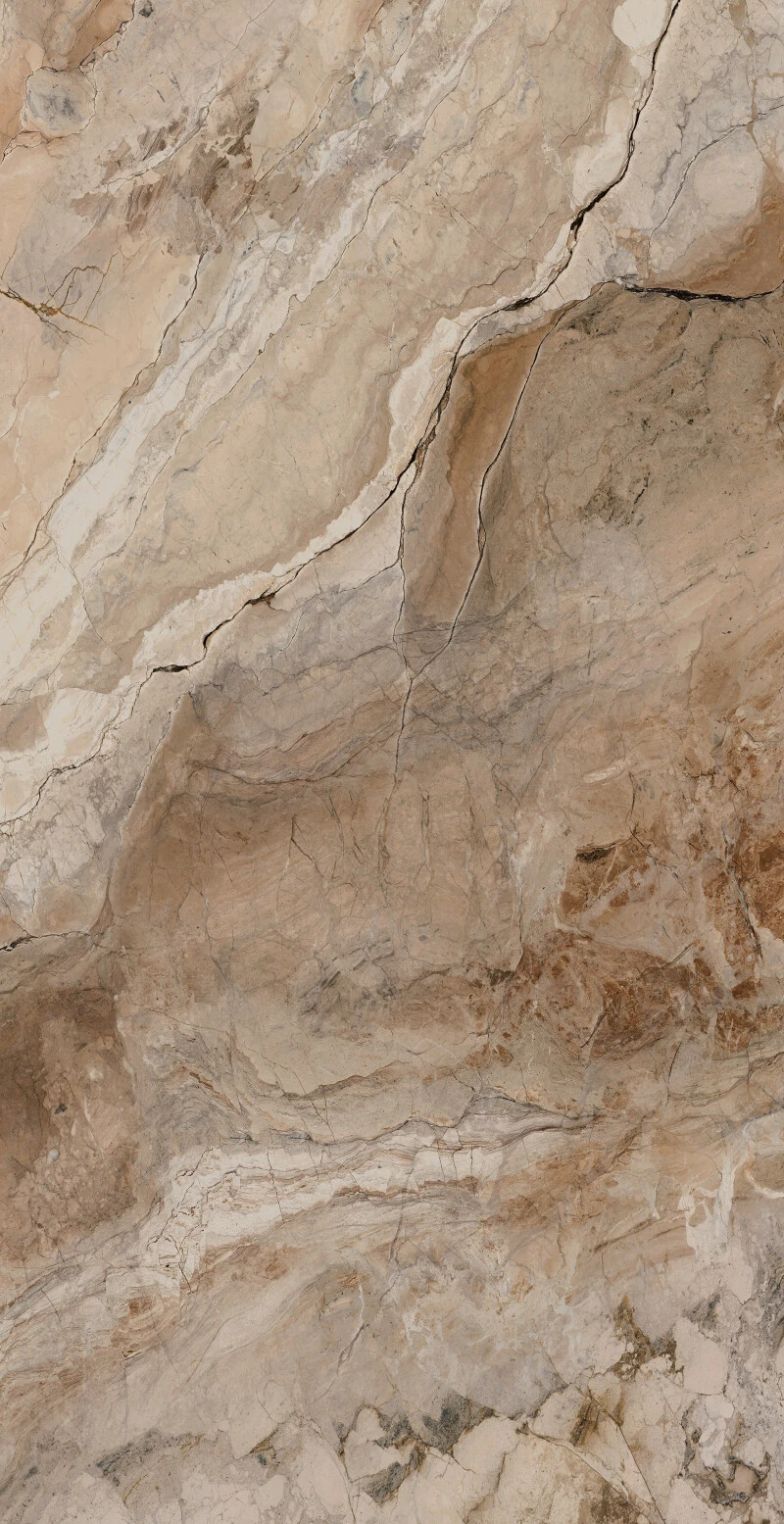 Ankara Bronce parlak Coverlam 5.6mm Porselen Plaka 60x120 - Görsel 8