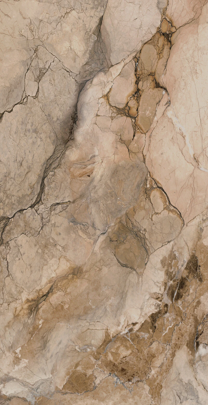 Ankara Bronce parlak Coverlam 5.6mm Porselen Plaka 60x120 - Görsel 9