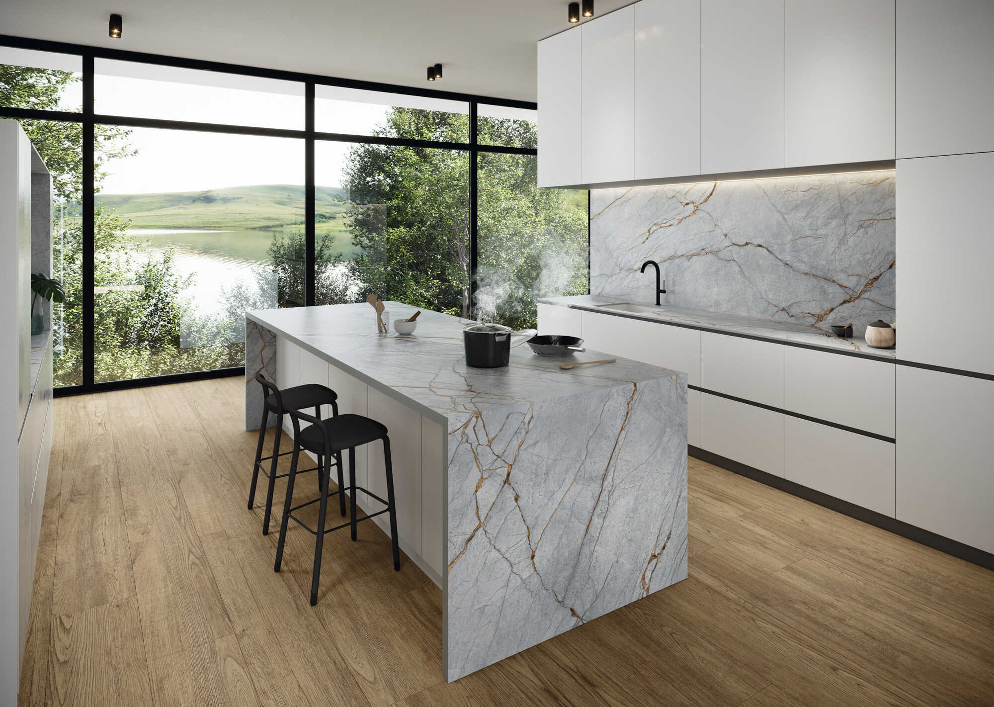 Jungla Iroko Coverlam 5.6mm Porselen Plaka 29.5x180 - Görsel 5